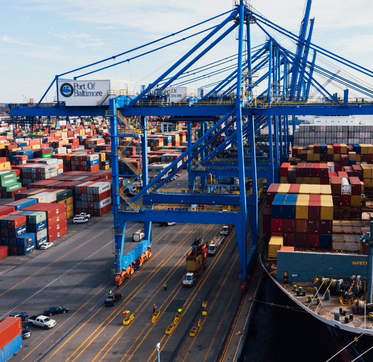 Cargo can be easily monitored directly in your systems with a TMS integration.