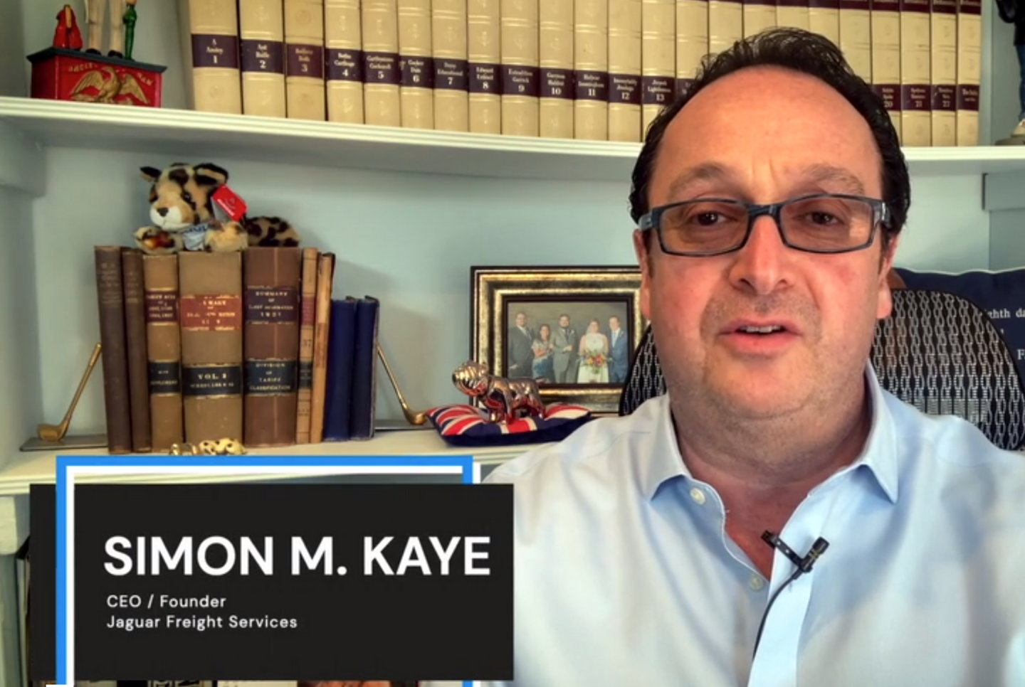 Simon Kaye, CEO and Founder of Jaguar Freight Services