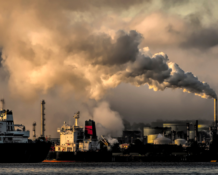 Cargo ships being monitored for Co2 emissions. 