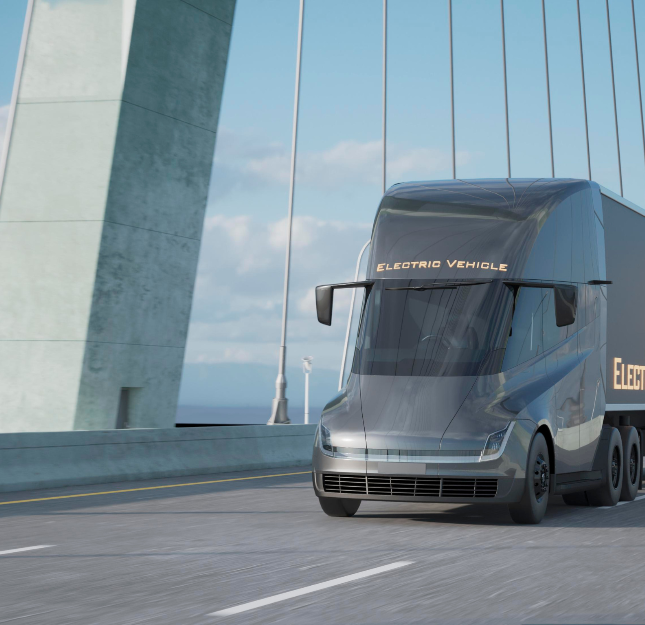 Electric trucks and ships are being added as sustainable supply chain management techniques. 