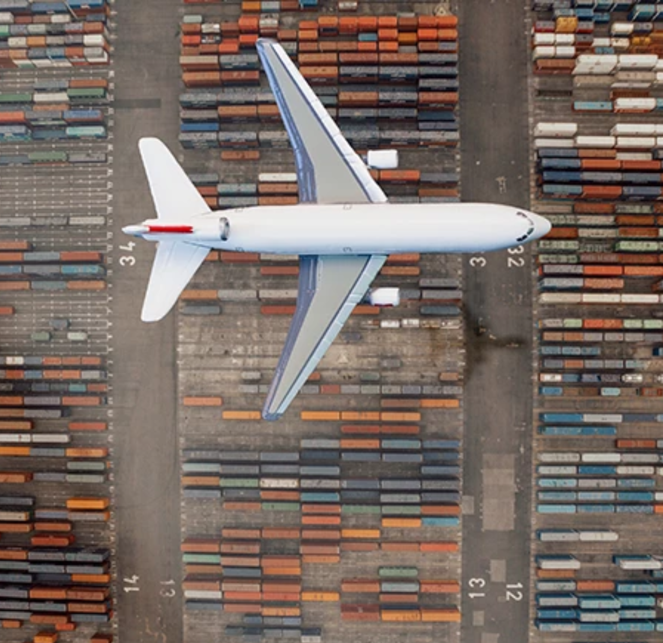 Cargo in a shipyard being managed with a Cargowise integration. 